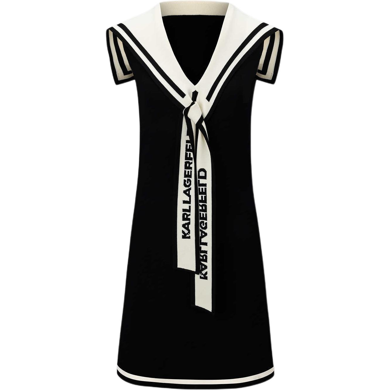 

KARL LAGERFELD / Karl Lagerfeld Jeans Karl Lagerfeld SS25 безрукавное платье Women's Black