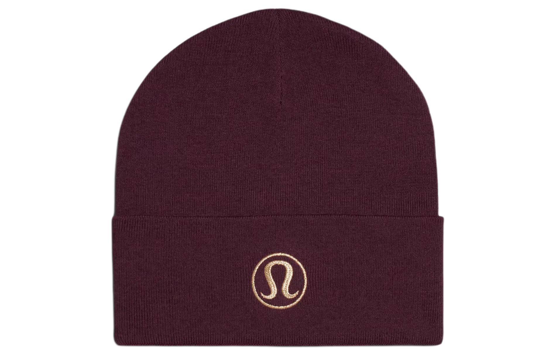 

Lululemon Шерстяная вязаная шапка унисекс фиолетовая, Purple