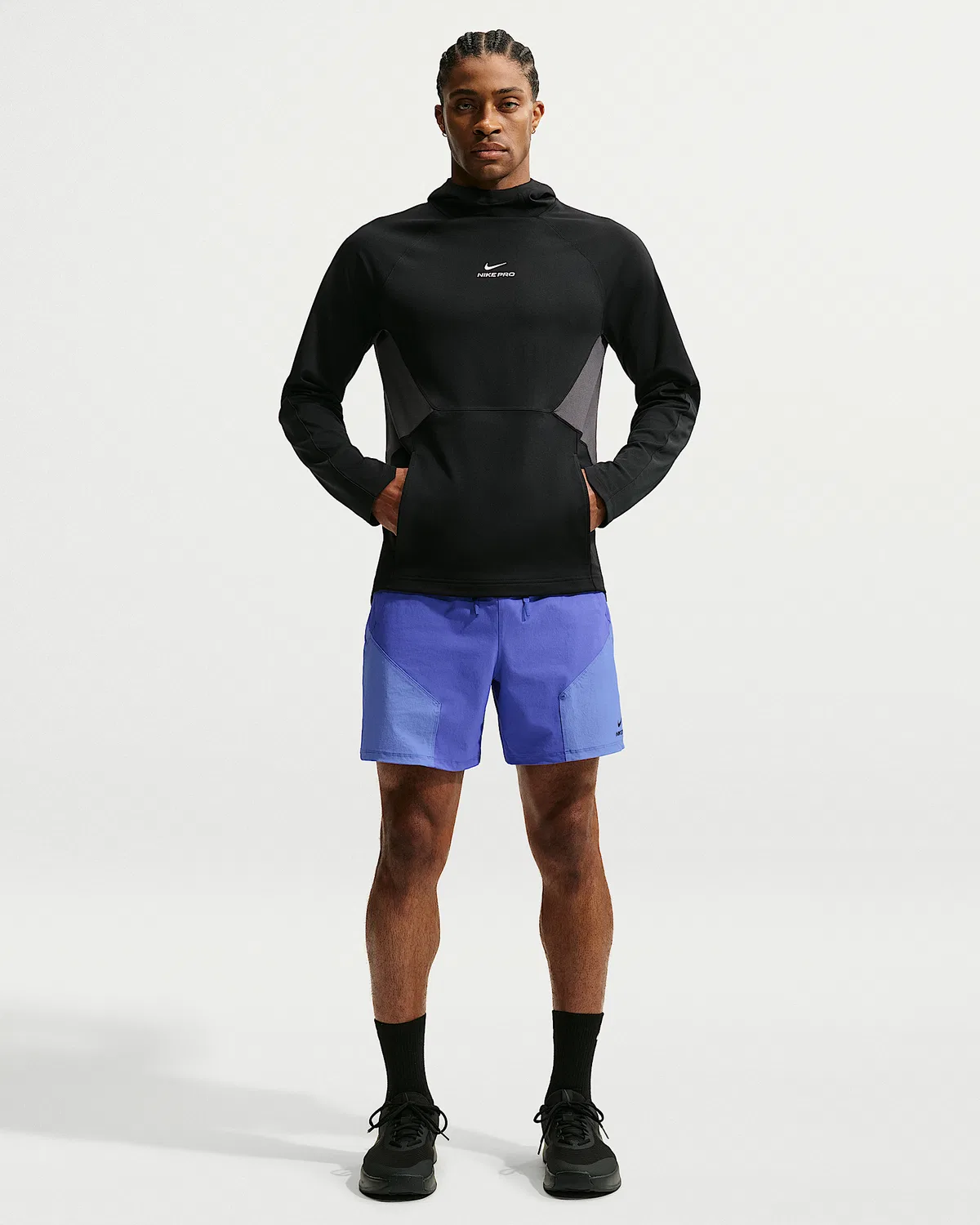 Мужские шорты Nike Pro Training Dri-FIT ADV 6", Persian Violet/Sapphire/Black
