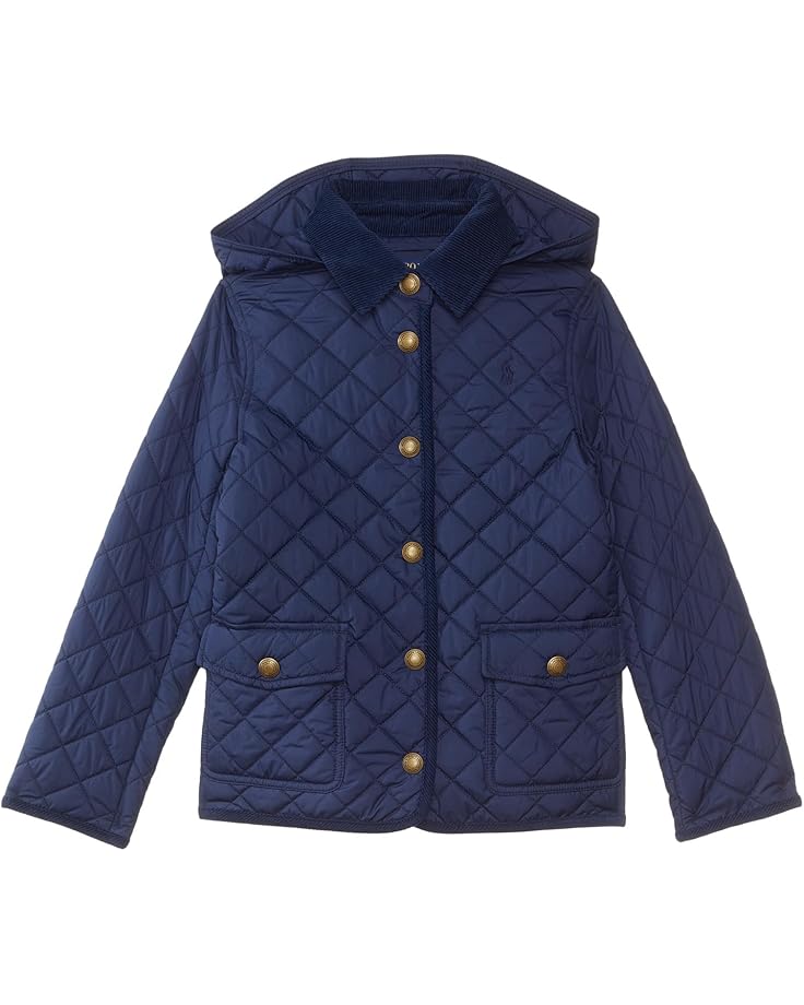 

Куртка Polo Ralph Lauren Kids Quilted Barn Jacket, цвет Newport Navy