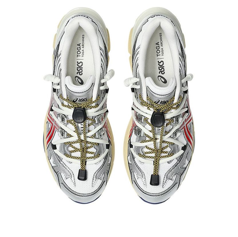 Asics x TOGA Gel-Cumulus 16 TG 'White Red Pure Silver' — фото 3