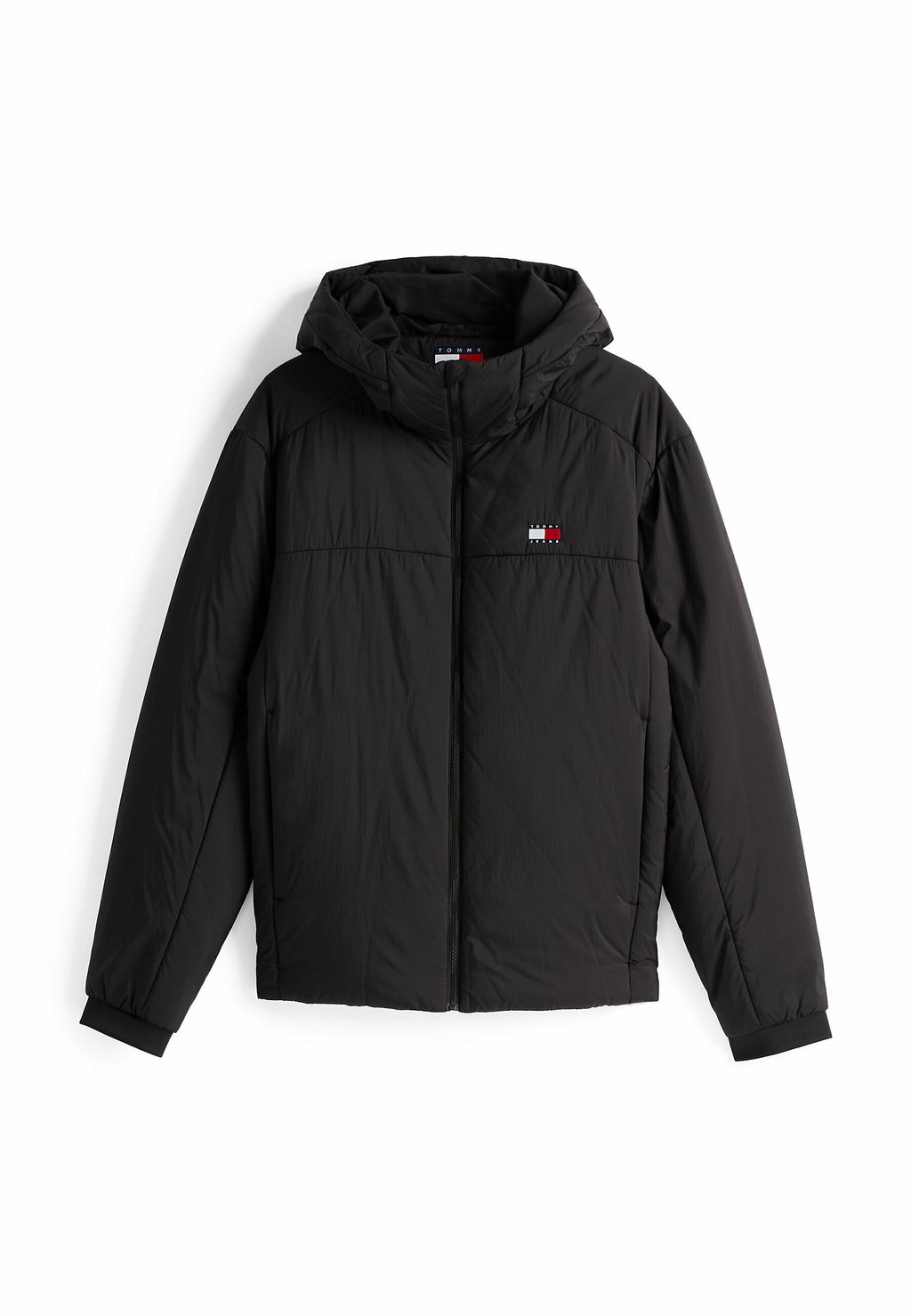 

Зимняя куртка LIGHTWEIGHT HOODED Tommy Jeans, черный