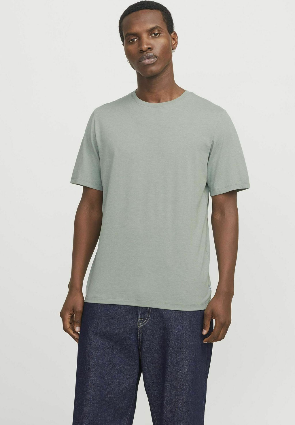 

Базовая футболка MELANGE SS O-NECK NOOS Jack & Jones, светло-зеленый
