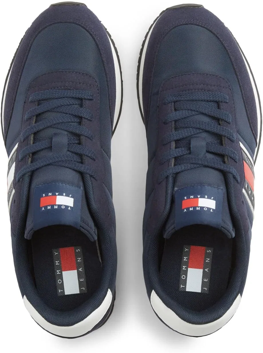 Мужские низкие кроссовки Tommy Jeans TJM Classic Runner Em0em01709, Blue Dark Night Navy — фото 3