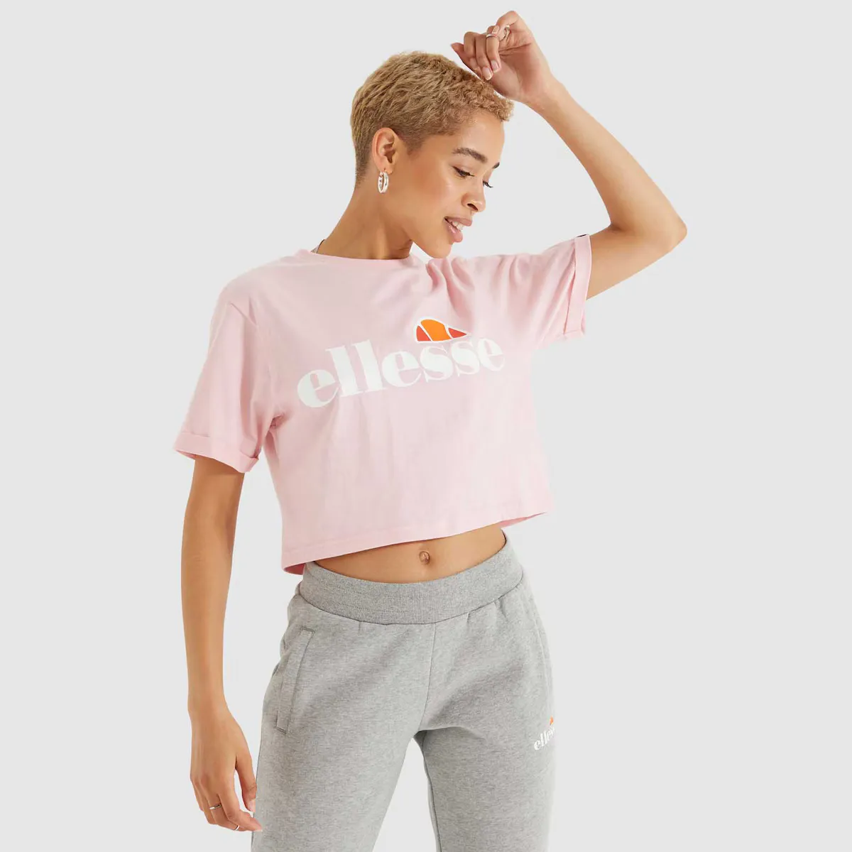 

Alberta Укороченный Ellesse Женская футболка, цвет Rosa