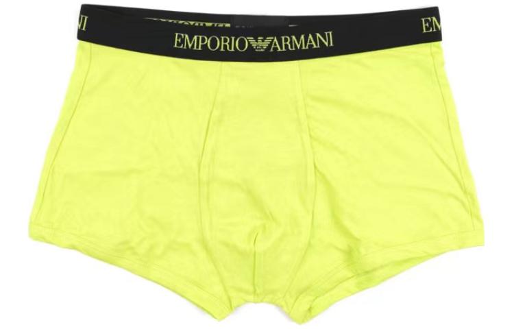 Футболка мужская FW23 EMPORIO ARMANI, 3 шт (Неоново-зеленая+Черная+Черная) — фото 4