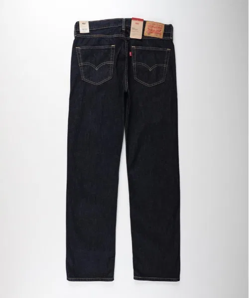 【Levi's】505 Regular Straight Denim Pants (Classic / Aged / Authentic / Versatile / Indigo) — фото 2
