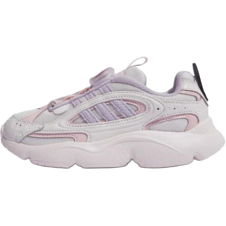 Низкие детские кроссовки Ozmillen Lifestyle для детей Adidas Originals, розовый/фиолетовый — фото 2