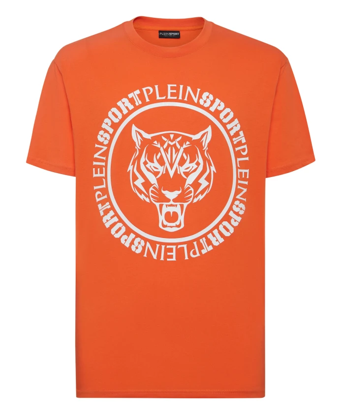 

Футболка rundhals carbon tiger Plein Sport, оранжевый
