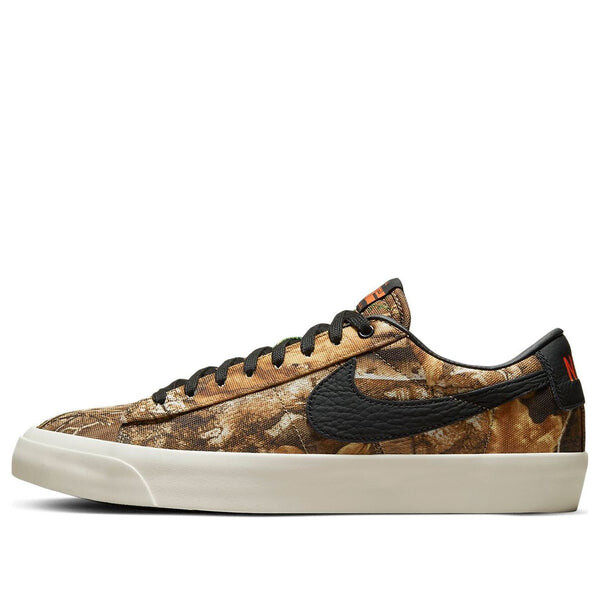 

Кроссовки blazer low pro gt premium sb Nike, коричневый