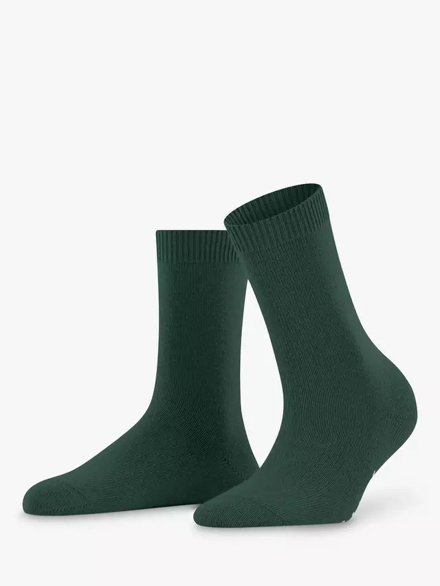 

Носки FALKE Cosy Wool & Cashmere Blend, цвет hunter/green