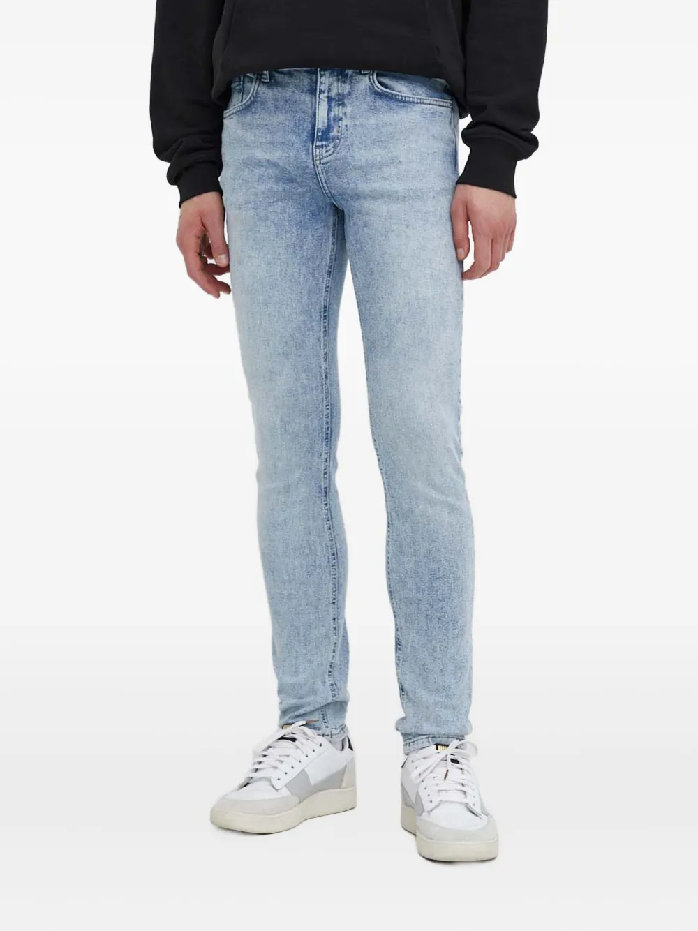 

Джинсы скинни с карманами Karl Lagerfeld Jeans, синий