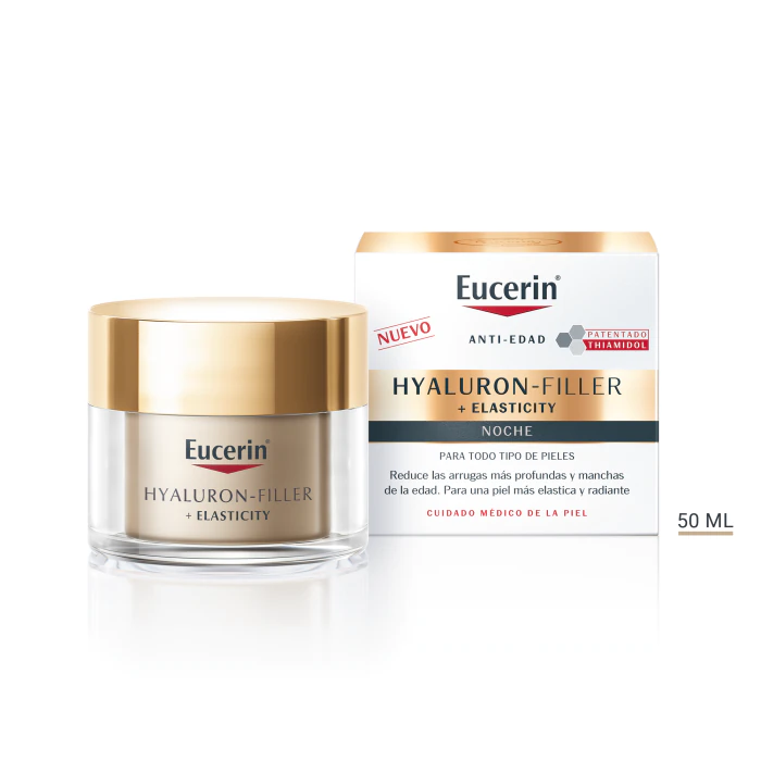 

Набор косметики Hyaluron-Filler + Elasticity Crema de Noche Eucerin, 50 ml