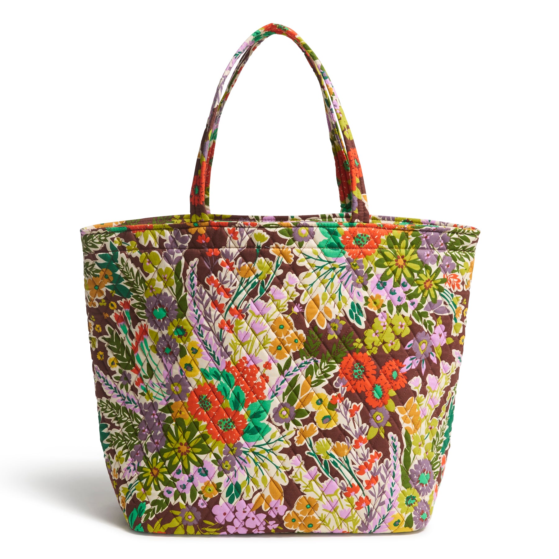 

Сумка-тоут Outlet Cotton Essential Grand Tote Vera Bradley, цвет evening garden