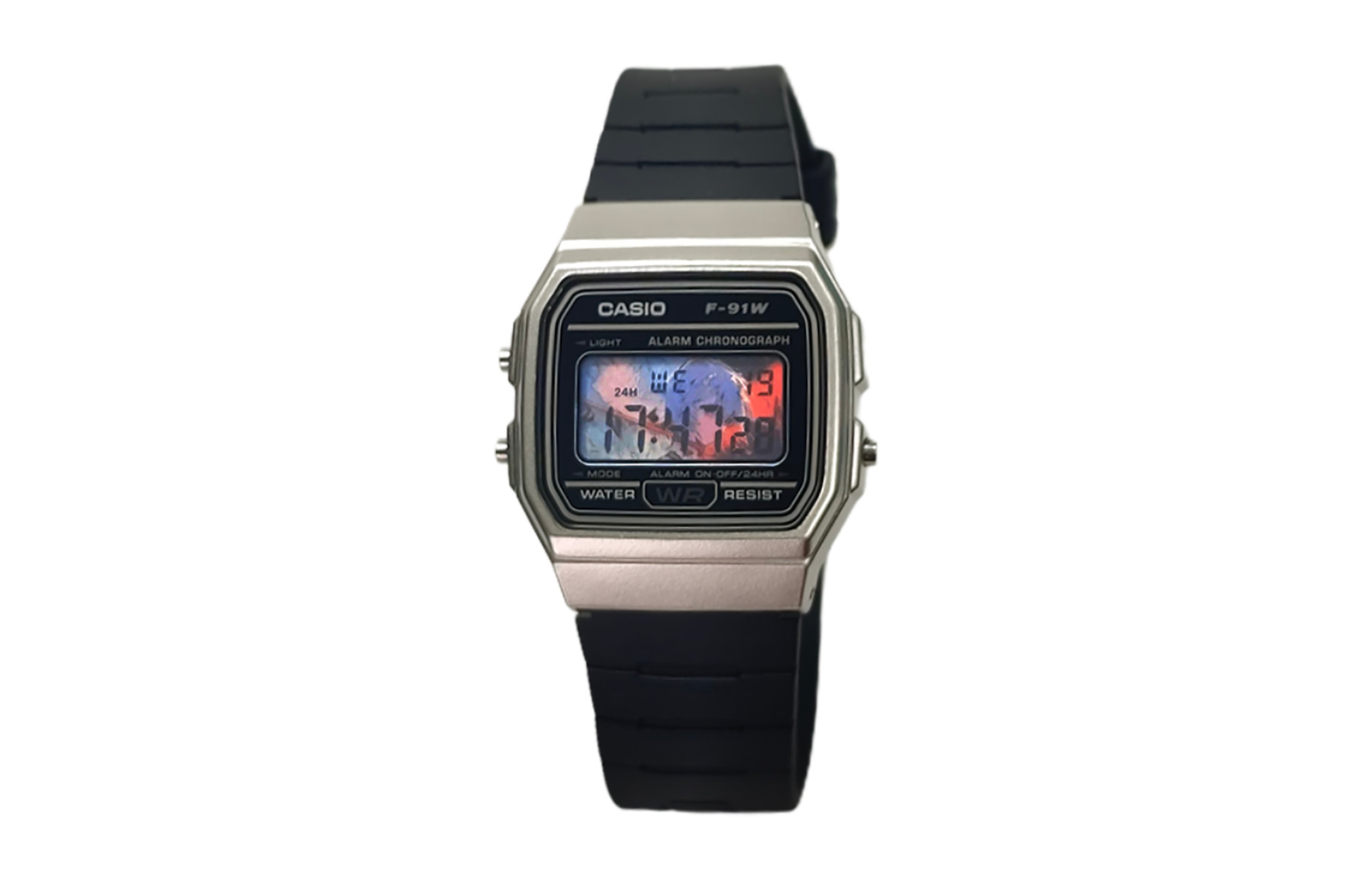 

CASIO Часы Retrofit Series Quartz Movement Resin Strap Watch Unisex Black Dial