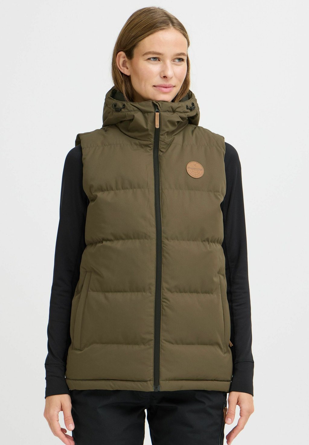

Жилет NBELENA W PADDED VEST North Bend, зеленый