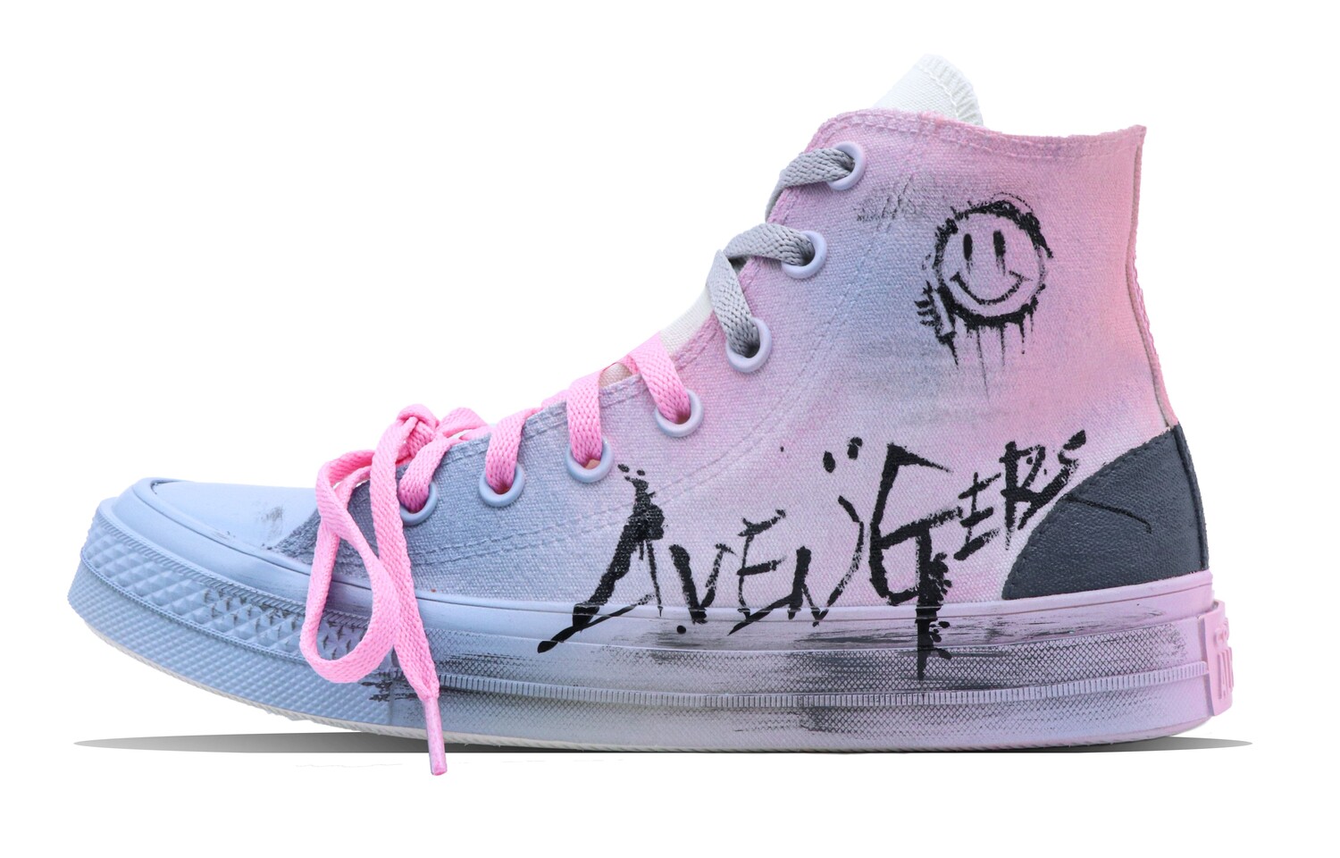 

All Star CX Canvas Shoes Unisex High-top Blue Pink Converse