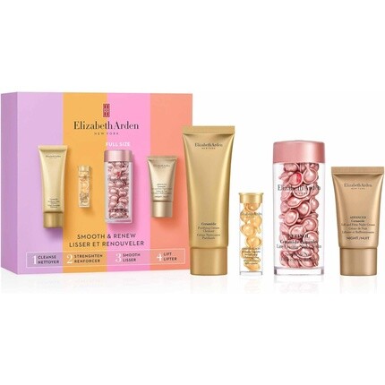 

Elizabeth Arden SMOOTH & RENEW Капсулы с ретинолом и керамидами, антивозрастной уход за кожей, разглаживание тонких линий и морщин, роскошный подарок для женщин