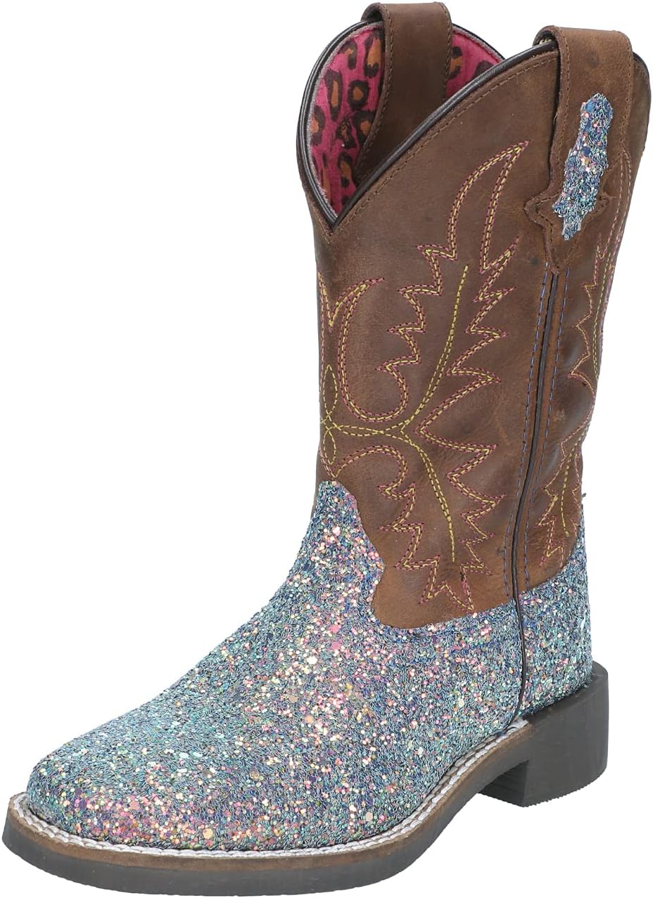 Детские вестерн-сапоги Smoky Mountain Boots модели Ariel, Pastel Glitter/Crazy Horse — фото 3