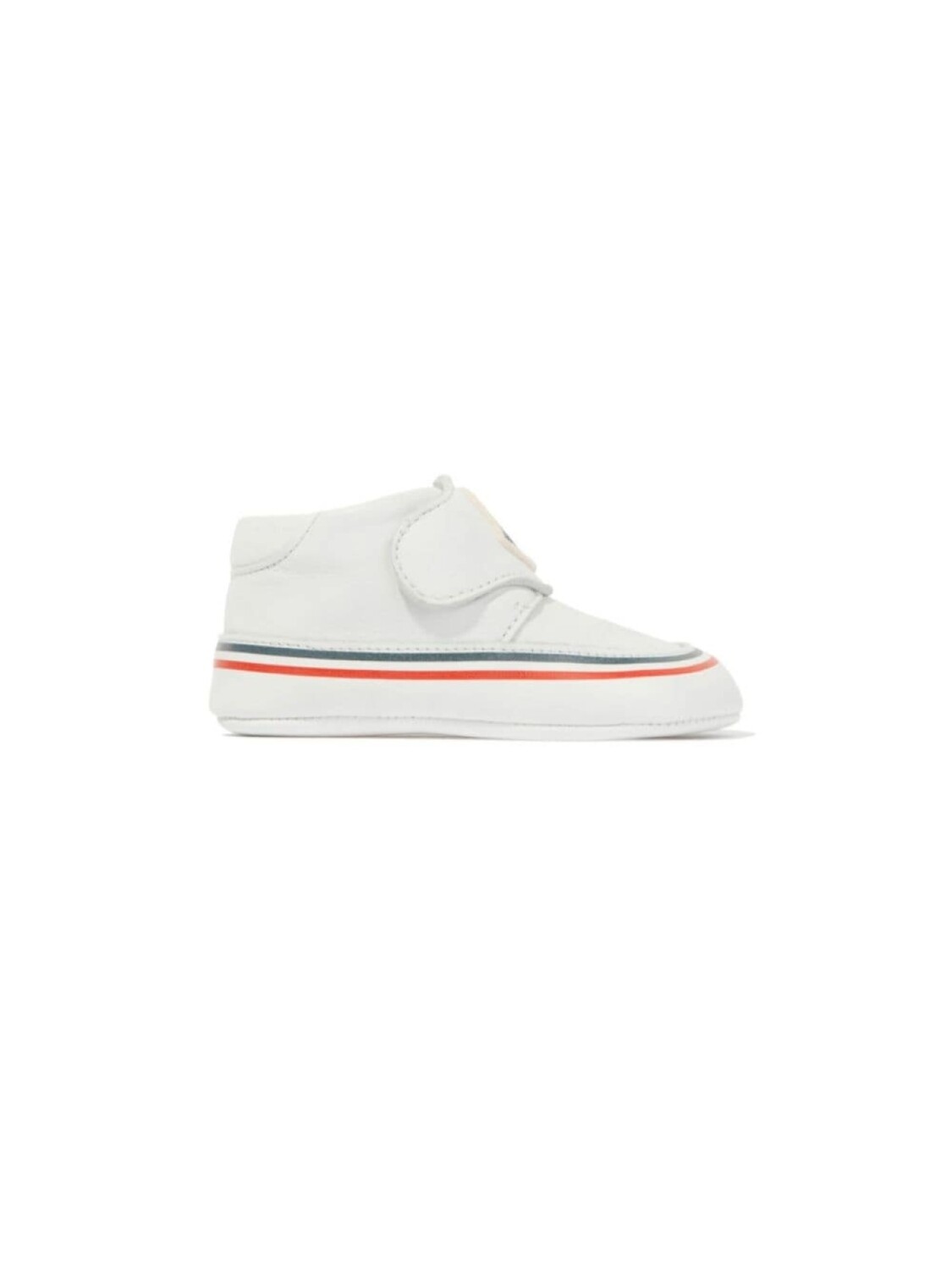 

Moncler Enfant пинетки с логотипом, белый