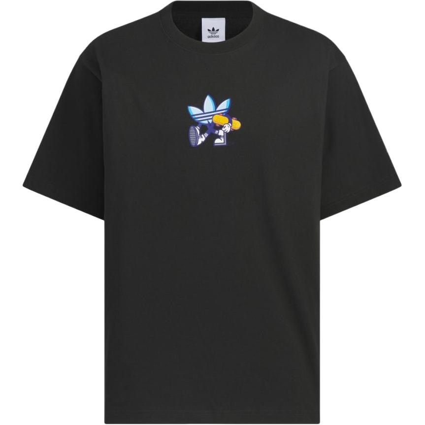 Adidas Originals Футболка с принтом мужская black