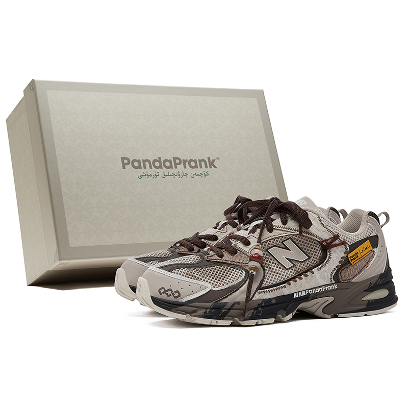 

New Balance Кроссовки для бега NB 530 с амортизацией, износостойкие, низкие, унисекс, коричневые