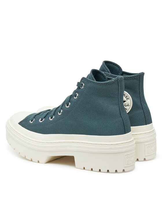 Тканевые кроссовки Chuck Taylor All Star Lugged Heel Platform A10619C Converse, синий — фото 3