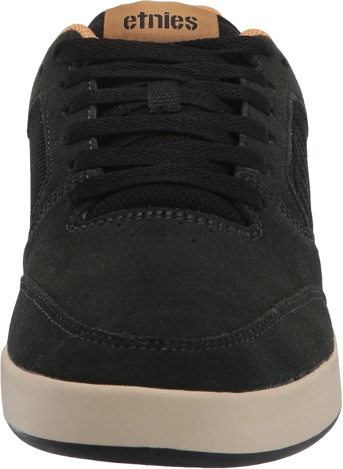 Мужские низкие кеды для скейтборда Etnies Veer, черный/зеленый — фото 2