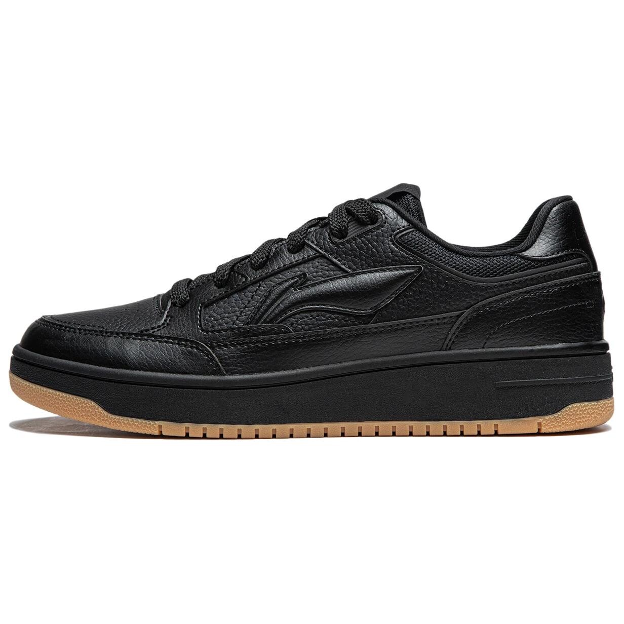 

Кроссовки LINING Tianji Skateboarding Shoes Men Low-top Black, черный