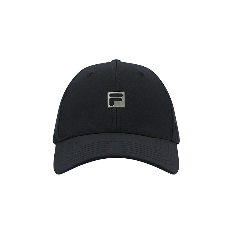 

FILA Спортивная бейсболка из полиэстера унисекс угольно-черная, Jet Black