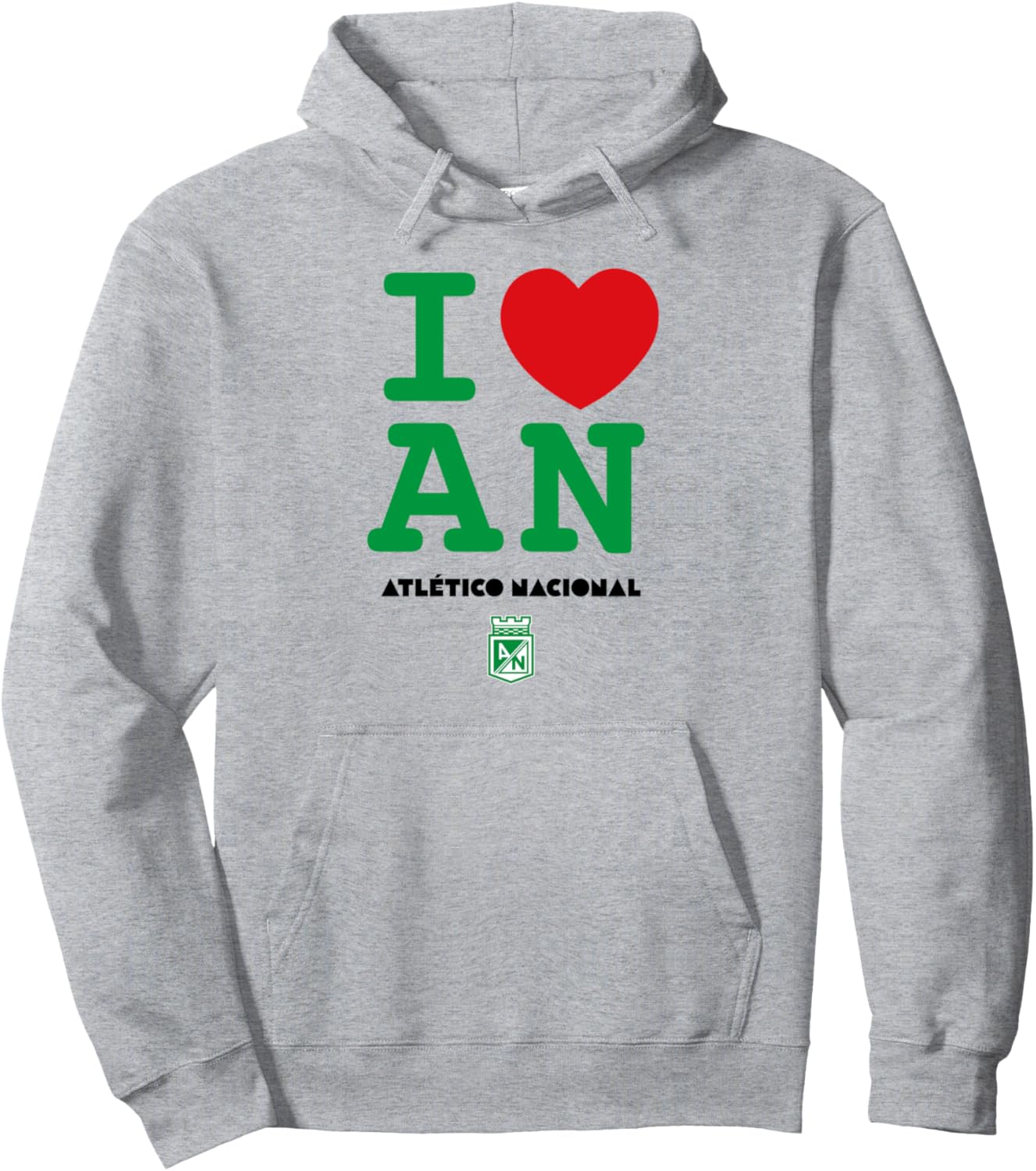 

Толстовка Atletico Nacional de Medellin Exclusive Collection, серая National Atletico