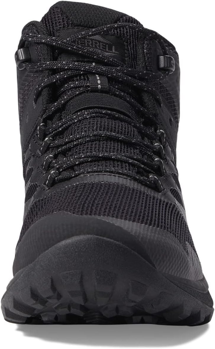 Мужские ботинки Merrell Nova 3 Tactical Mid Waterproof, черный/угольный — фото 2