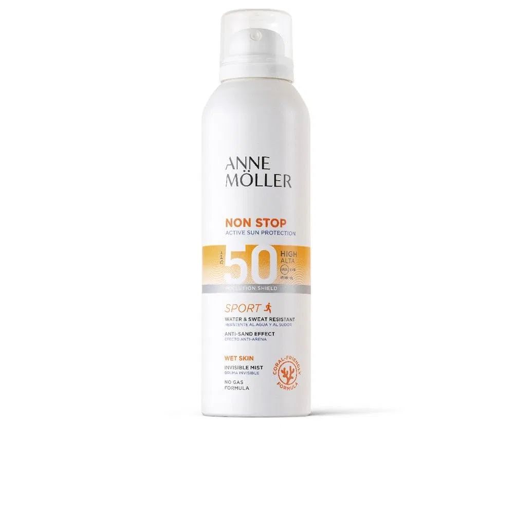 Солнцезащитный спрей Anne Moller Non Stop Invisible Mist SPF50, 150 мл Anne Moller