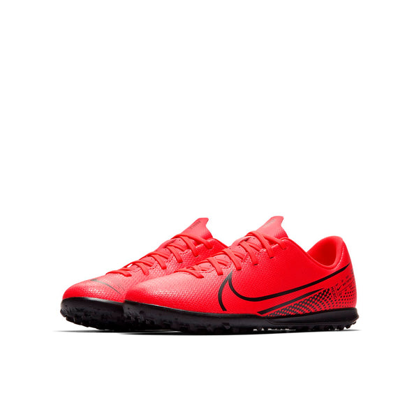 Кроссовки jr vapor 13 club tf turf 'red black' Nike, красный — фото 3