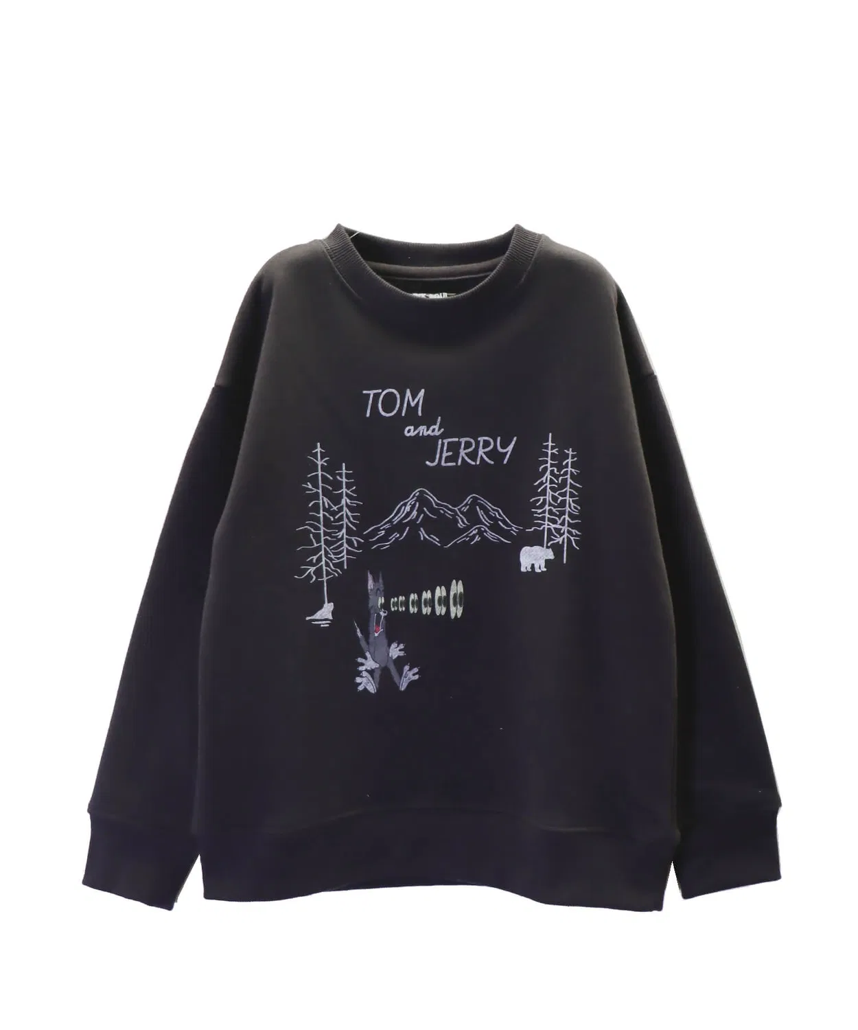 Толстовка с принтом Tom&Jerry x Junk Soul Outdoor, серая