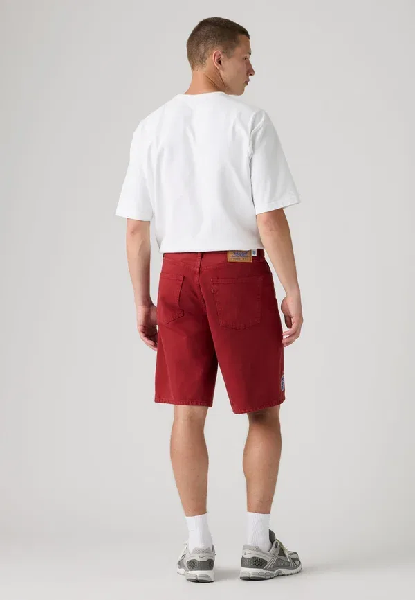 Шорты джинсовые мешковатые Football 478 Levi'S, красный — фото 3