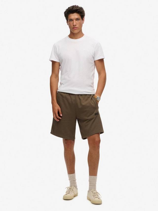 

Трикотажные шорты essential с логотипом Superdry, цвет Deep Olive