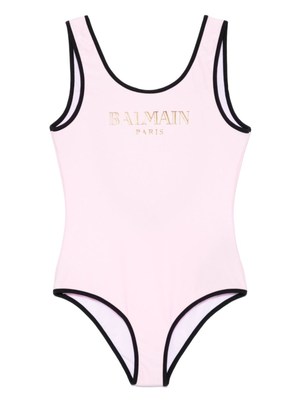 

Balmain Kids купальник с логотипом, розовый
