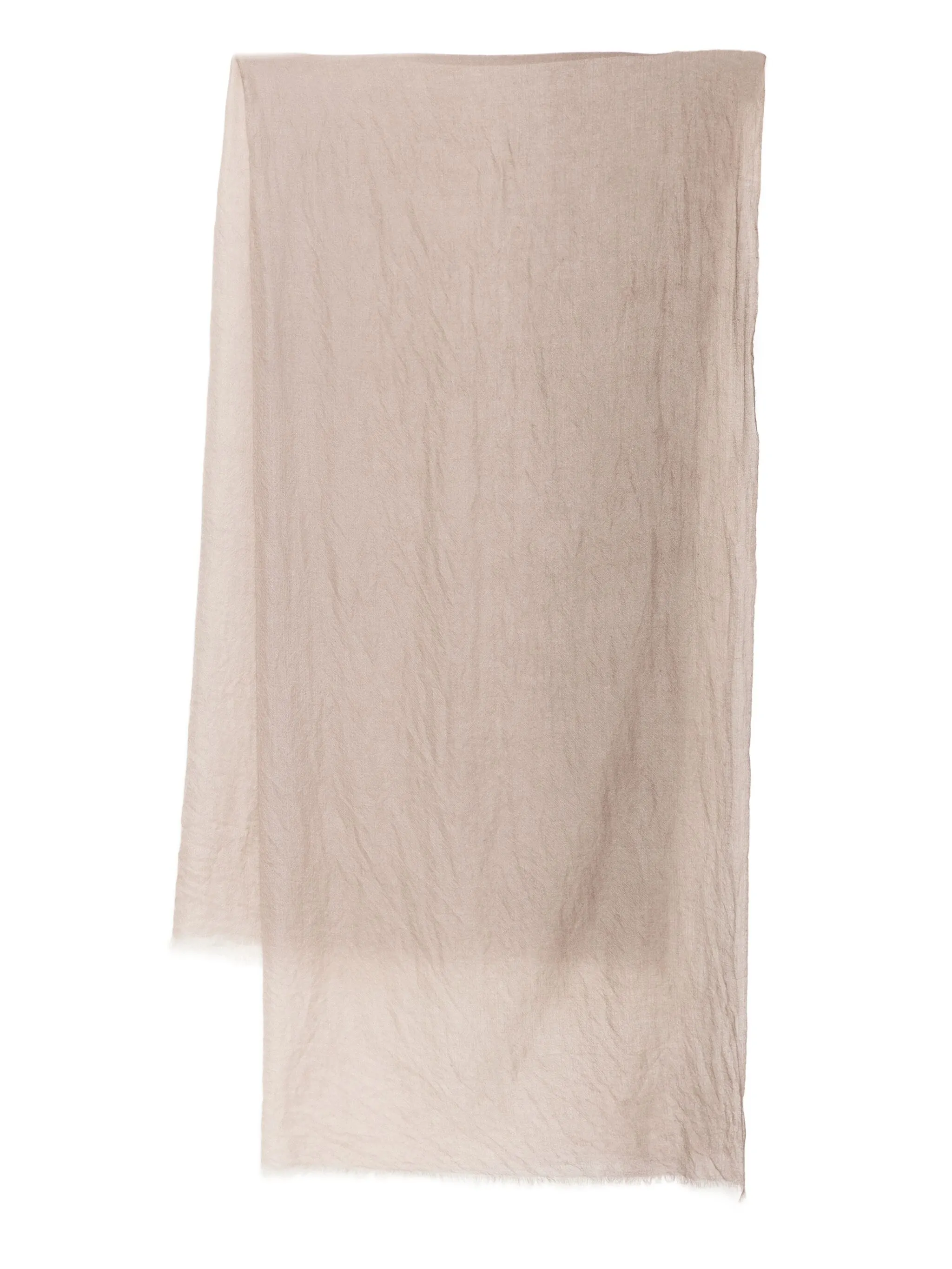 

Кашемировый шарф с эффектом деграде N.Peal, коричневый