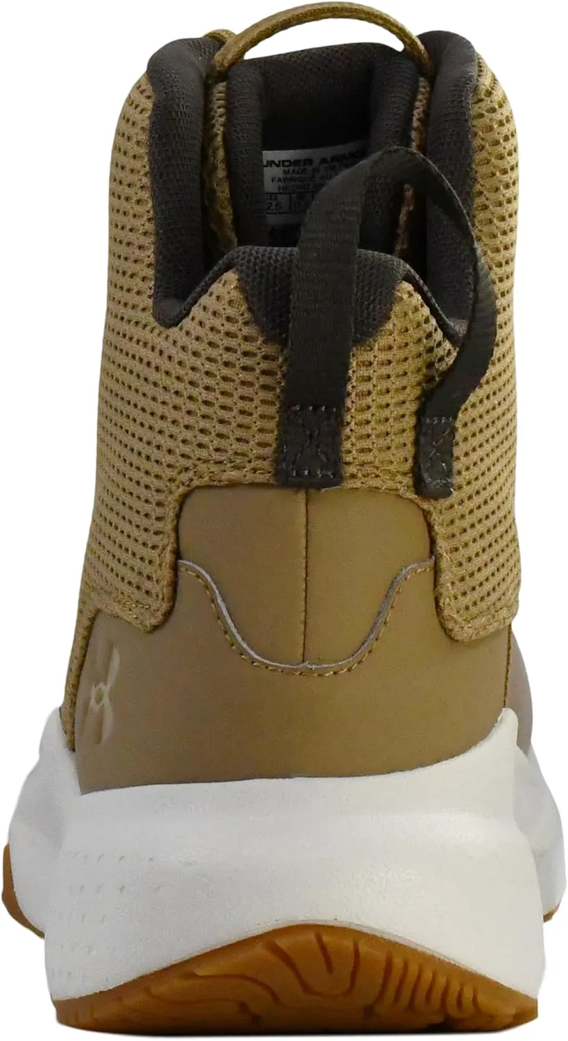 Мужские тактические и военные ботинки Under Armour Micro G Stellar Mid, коричневый — фото 3