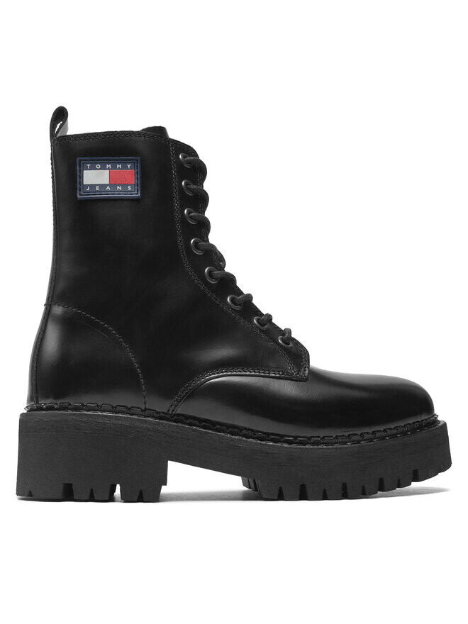 

Ботильоны на шнуровке Urban Lace Up Boot Tommy Jeans, черный