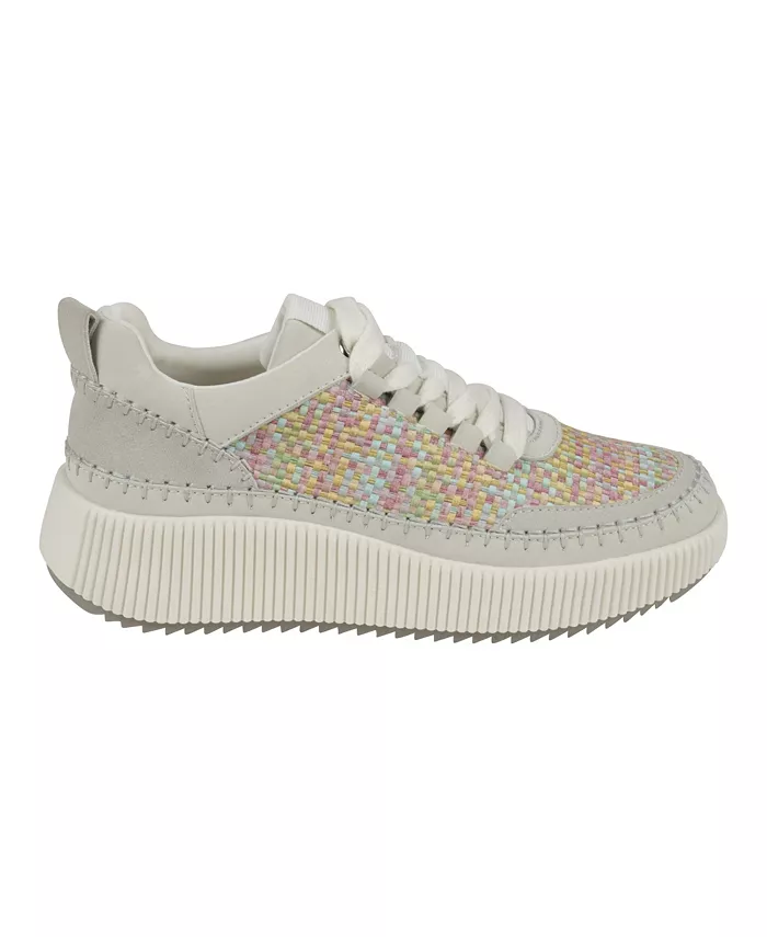 Женские кроссовки Ceci на шнуровке GC Shoes, мультиколор — фото 2