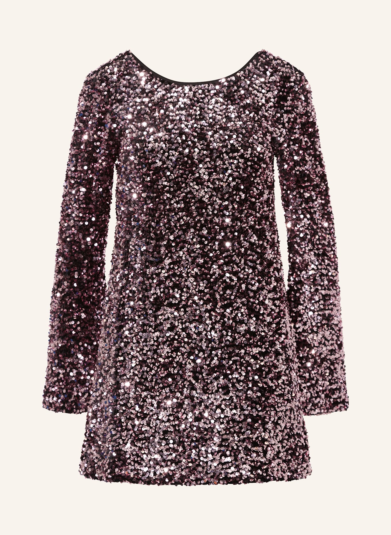

Платье с пайетками Gina Tricot, розовый