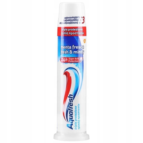 

Зубная паста в тюбике, 100 мл Aquafresh, Fresh & Minty