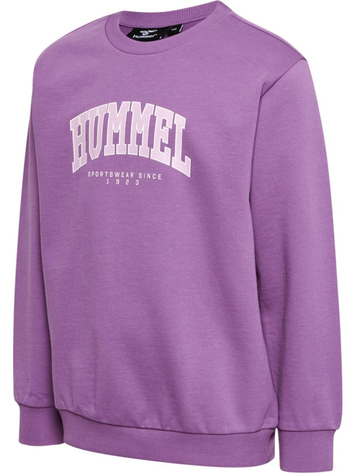 

Детская толстовка фиолетового цвета Hummel