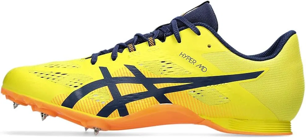 Мужские кроссовки ASICS Hyper MD 8, Bright Yellow Blue Expanse — фото 3