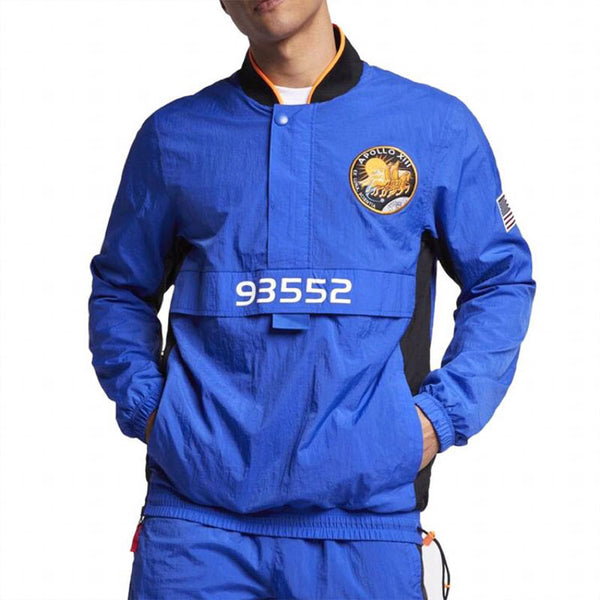 Костюм m nk tracksuit nasa athleisure casual sports suit blue Nike, синий — фото 4
