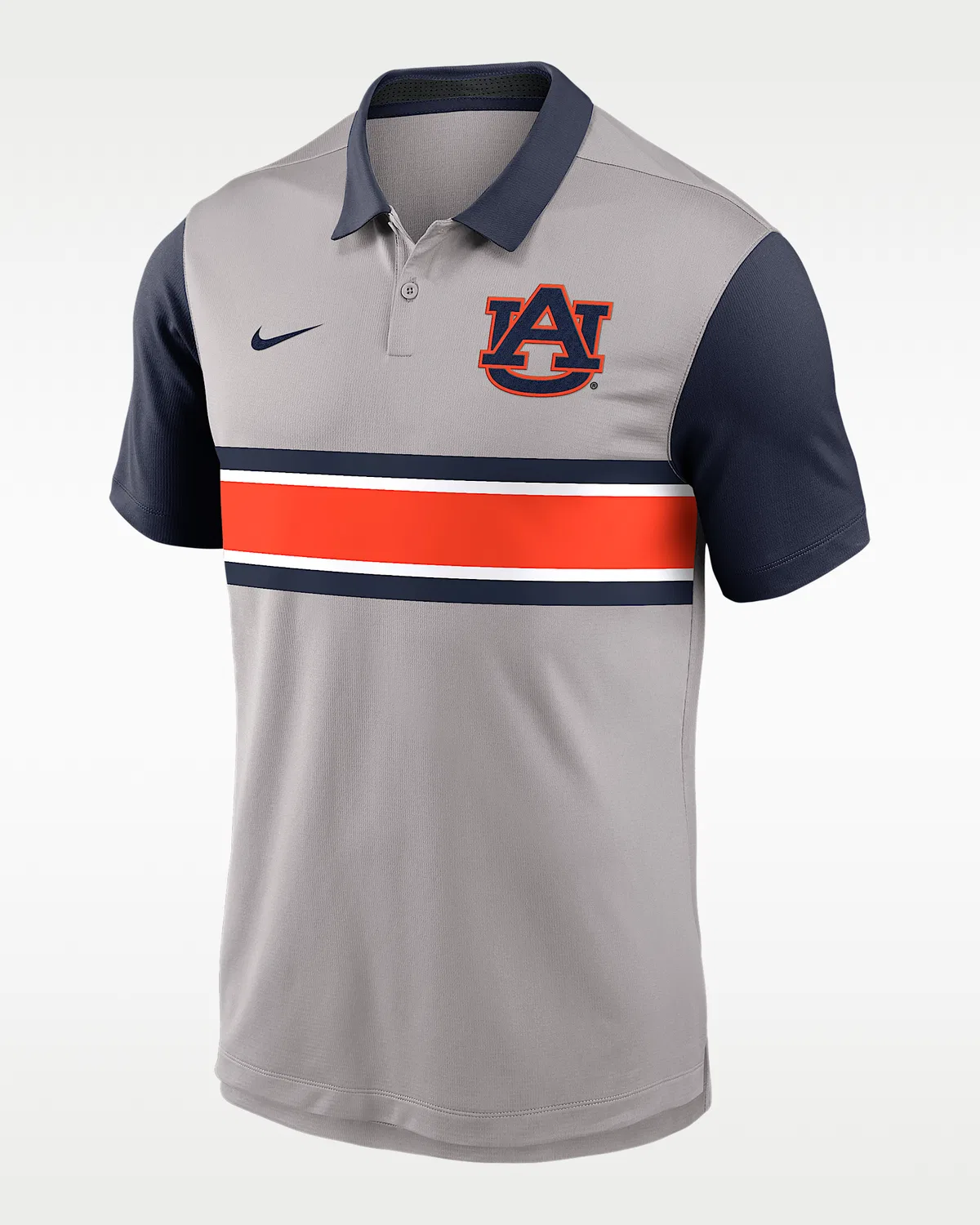 Мужское поло Nike Dri-FIT College Polo Auburn Vapor, Grey