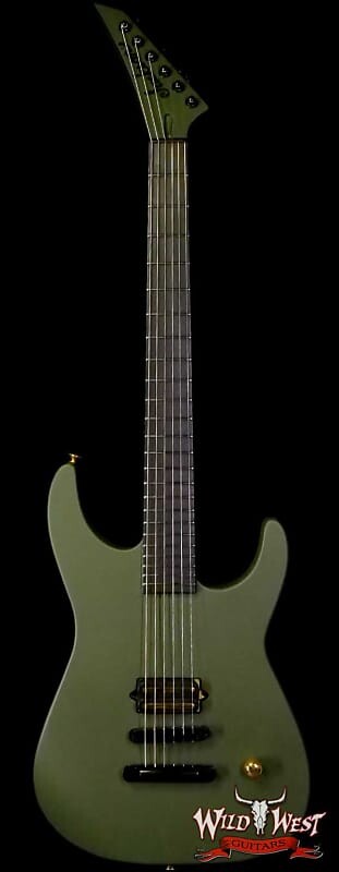 

Электрогитара Jackson USA Custom Shop SL1H Soloist Hardtail Tune-O-Matic Bridge Olive Drab Green