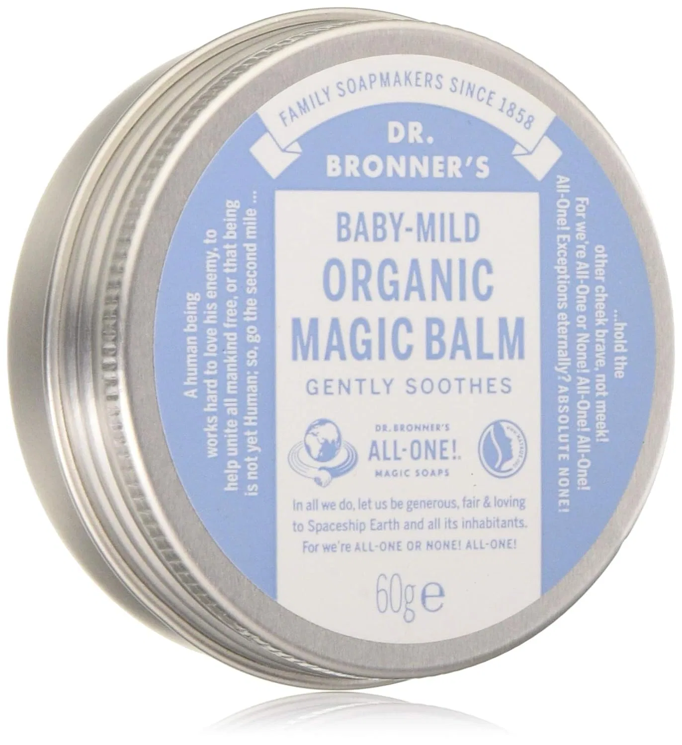 Органический бальзам Dr. Bronner's Magic Balm Baby Mild, 60 г Dr. Bronner'S